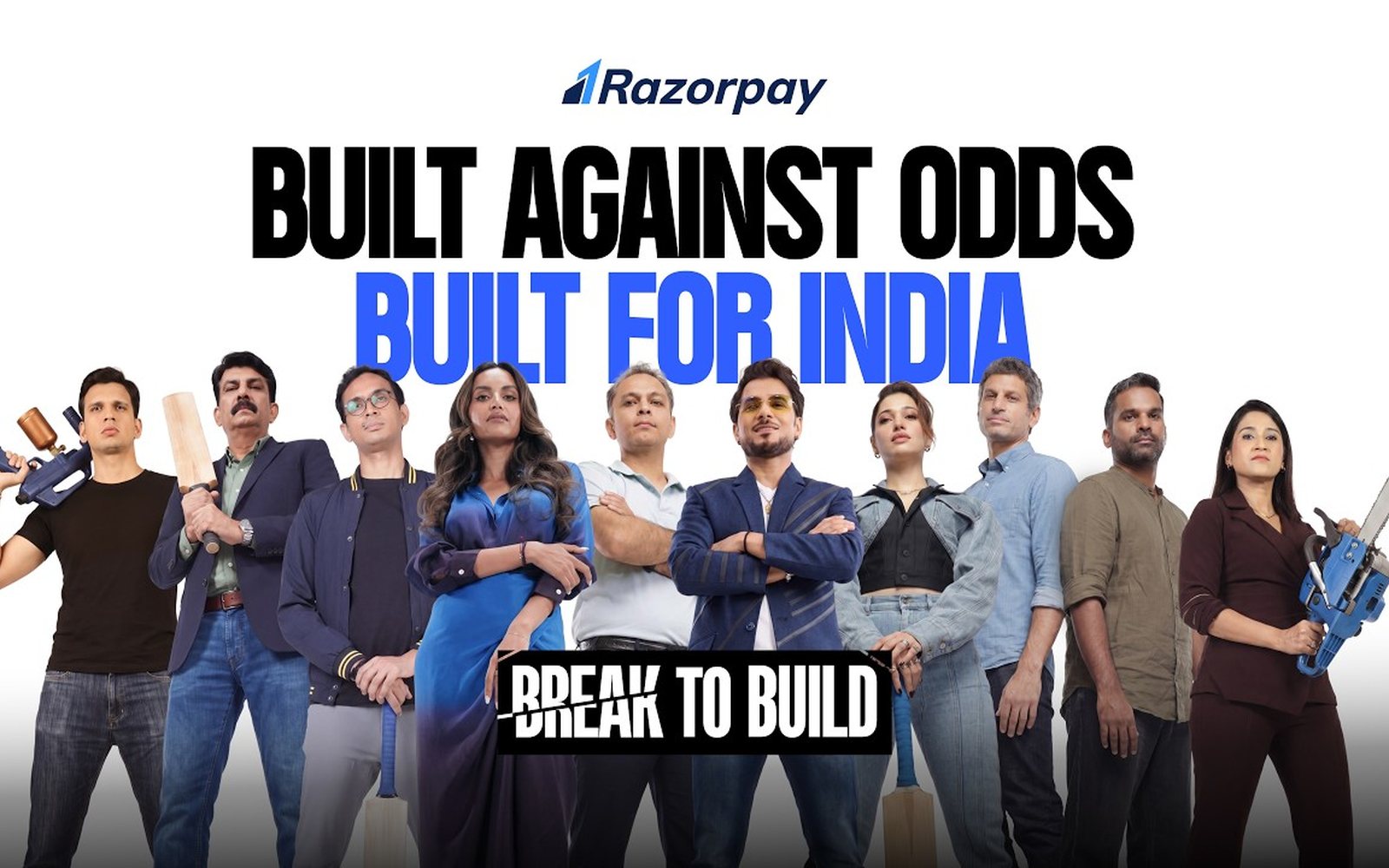 Built Against the Odds, Break to Build key visual